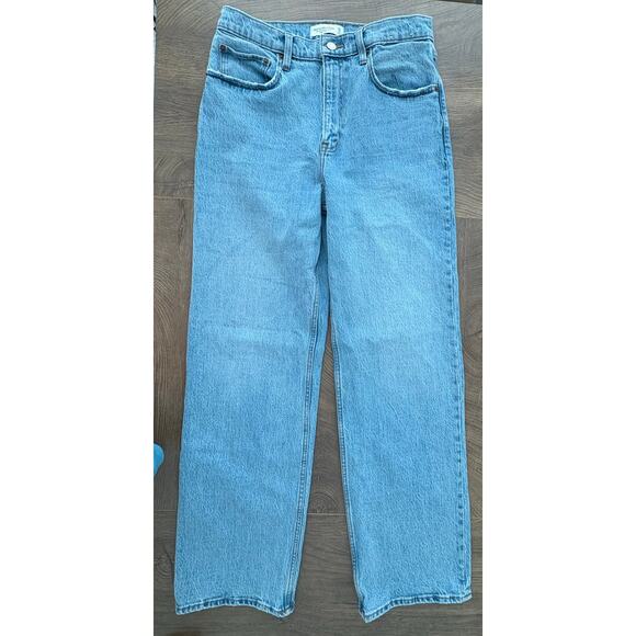 Abercrombie & Fitch The 90's Relaxed High Rise Jean Size 10L/30 - Picture 2 of 6